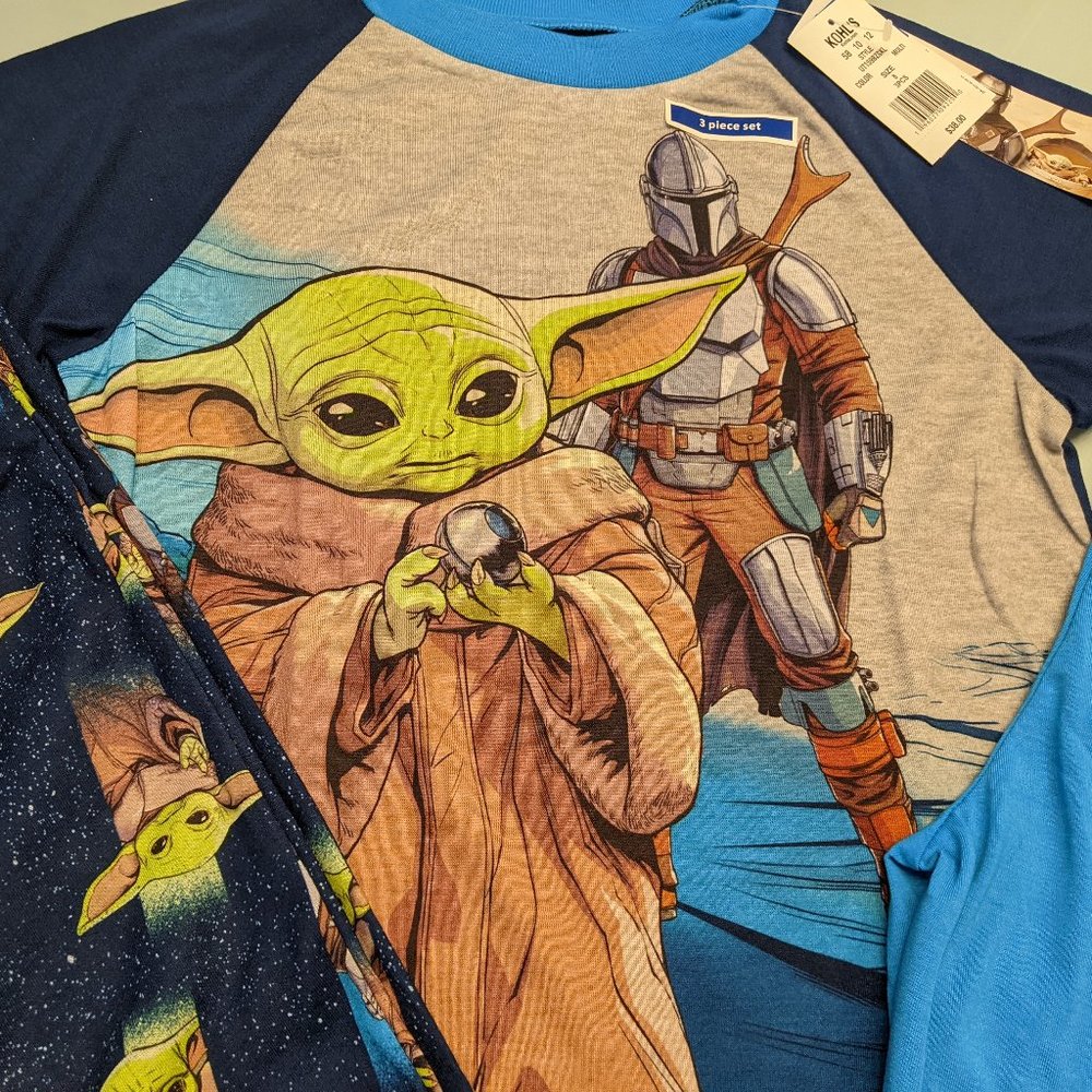 Star Wars 3 piece boys pajama set new with tags